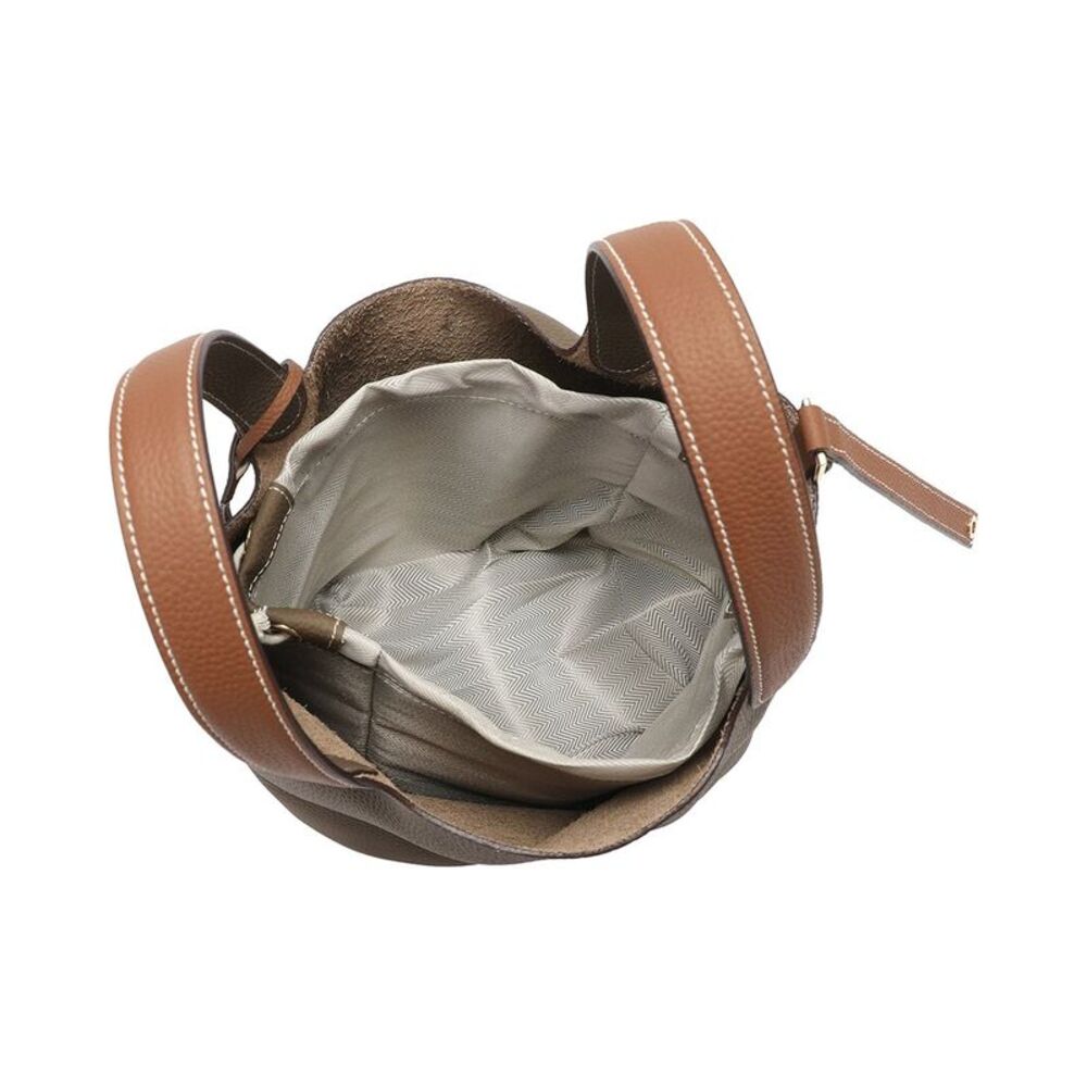 Tiffany & Fred Paris Full-Grain Leather Top-Handle Bag - Picture 3 of 4